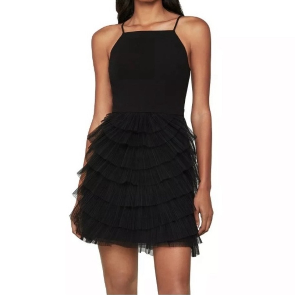 BCBGMaxAzria Cassandra Pleated Dress